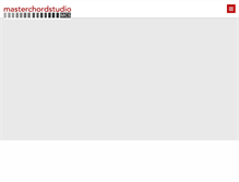 Tablet Screenshot of masterchordstudio.com